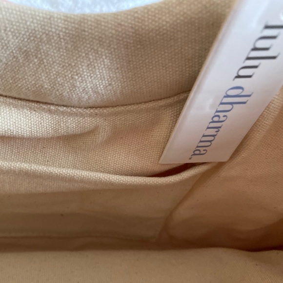 NEW Womens Lulu Ivory Woven Raffia Tote - Picture 4 of 5